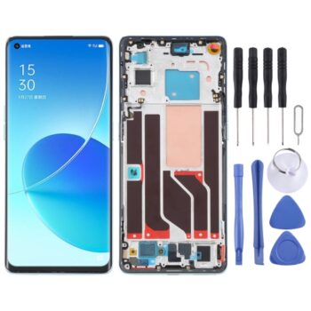 LCD Screen and Digitizer Full Assembly  For OPPO Reno6 Pro 5G PEPM00 CPH2249(Green)