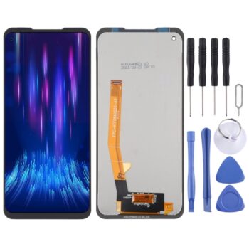 LCD Screen and Digitizer Full Assembly for Doogee S97 Pro(Black)
