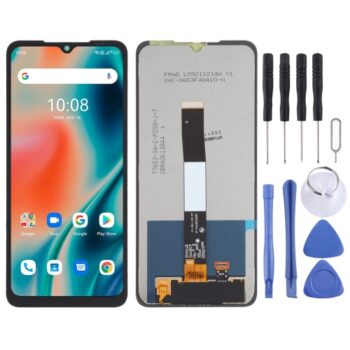 LCD Screen and Digitizer Full Assembly for Umidigi Bison X10 Pro(Black)
