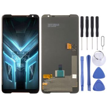 AMOLED LCD Screen for Asus ROG Phone 3 ZS661KS with Digitizer Full Assembly (Black)