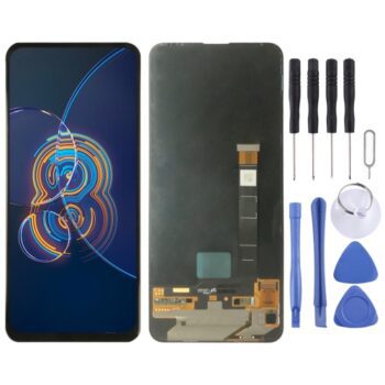 AMOLED LCD Screen for Asus Zenfone 8 Flip ZS672KS with Digitizer Full Assembly (Black)