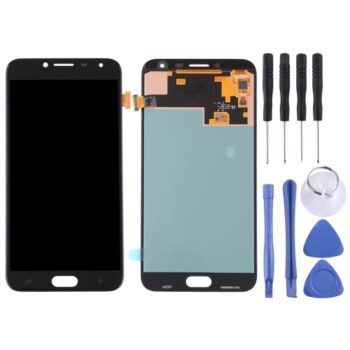 AMOLED LCD Screen for Galaxy J4 2018 SM-J400 with Digitizer Full Assembly (Black)