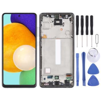 incell Material LCD Screen and Digitizer Full Assembly  (Not Supporting Fingerprint Identification) for Samsung Galaxy A52 5G SM-A526