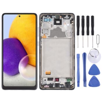incell Material LCD Screen and Digitizer Full Assembly  (Not Supporting Fingerprint Identification) for Samsung Galaxy A72 4G SM-A725