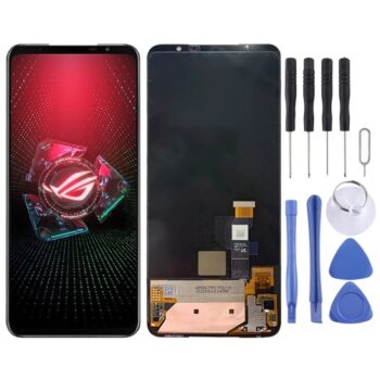 LCD Screen for Asus ROG Phone 5 ZS673KS I005DA with Digitizer Full Assembly (Black)