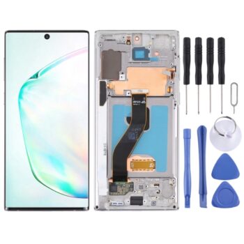 LCD Screen for Samsung Galaxy Note10 4G/Note10 5G SM-N971/N970 Digitizer Full Assembly  (Grey)