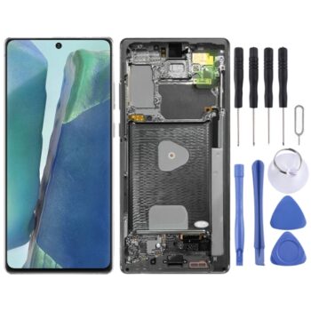 LCD Screen for Samsung Galaxy Note20 4G SM-N980 Digitizer Full Assembly  (Silver)
