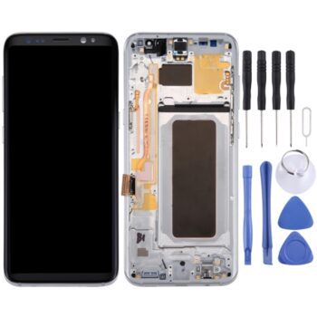 LCD Screen + Touch Panel  for Galaxy S8+ / G955 / G955F / G955FD / G955U / G955A / G955P / G955T / G955V / G955R4 / G955W / G9550(Silver)