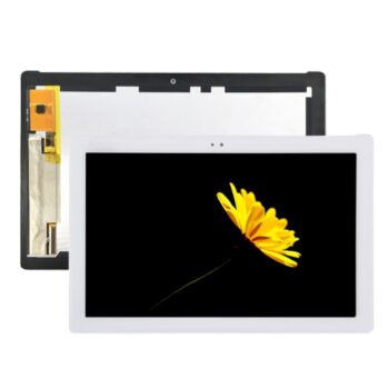 OEM LCD Screen for Asus ZenPad 10 Z300M / P021 (Yellow Flex Cable Version) with Digitizer Full Assembly (White)