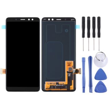 OEM LCD Screen for Galaxy A8 (2018) / A5 (2018) / A530 with Digitizer Full Assembly (Black)