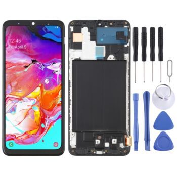 OLED LCD Screen for Samsung Galaxy A70 SM-A705 (6.39 inch) Digitizer Full Assembly  (Black)