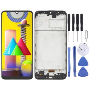 OLED LCD Screen for Samsung Galaxy M31 / Galaxy M31 Prime SM-M315 Digitizer Full Assembly  (Black)