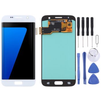 OLED LCD Screen for Samsung Galaxy S7 with Digitizer Full Assembly (Silver)