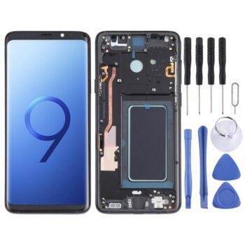 OLED LCD Screen for Samsung Galaxy S9+ SM-G965 Digitizer Full Assembly  (Black)