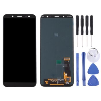 Super AMOLED LCD Screen for Galaxy A6 (2018) / A600 with Digitizer Full Assembly (Black)