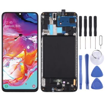 Super AMOLED LCD Screen for Galaxy A70 Digitizer Full Assembly