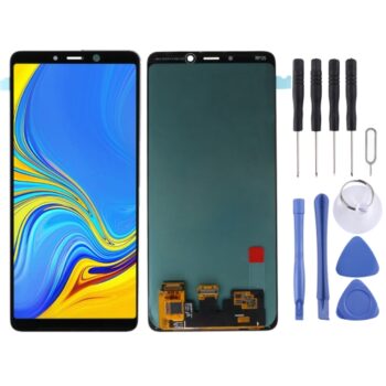 Super AMOLED LCD Screen for Galaxy A9 (2018), A9 Star Pro, A9s, A920F/DS, A9200 With Digitizer Full Assembly (Black)