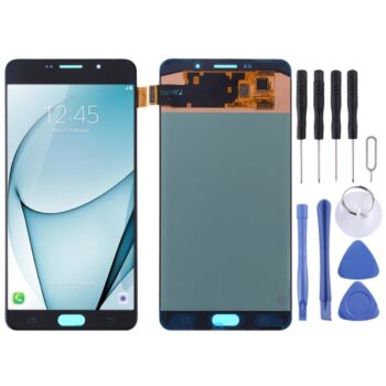 Super AMOLED LCD Screen for Galaxy A9 Pro (2016) / A910F Digitizer Full Assembly (Black)