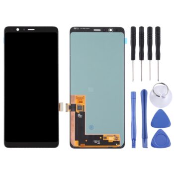 Super AMOLED LCD Screen for Galaxy A9 Star / G8850 / A8 Star with Digitizer Full Assembly (Black)