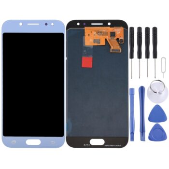 Super AMOLED LCD Screen for Galaxy J5 (2017)/J5 Pro 2017, J530F/DS, J530Y/DS with Digitizer Full Assembly (Blue)