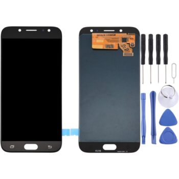 Super AMOLED LCD Screen for Galaxy J7 (2017) / J7 Pro, J730F/DS, J730FM/DS with Digitizer Full Assembly (Black)