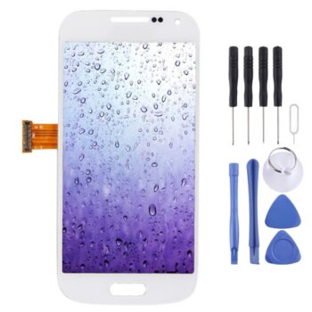 Super AMOLED LCD Screen for Galaxy S IV mini / i9195 / i9190 with Digitizer Full Assembly (White)