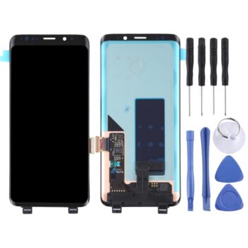 Super AMOLED LCD Screen for Galaxy S9+, G965F, G965F/DS, G965U, G965W, G9650 with Digitizer Full Assembly (Black)