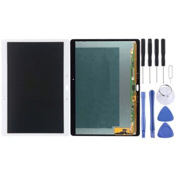 Super AMOLED LCD Screen for Galaxy Tab S 10.5 / T805 with Digitizer Full Assembly (White)