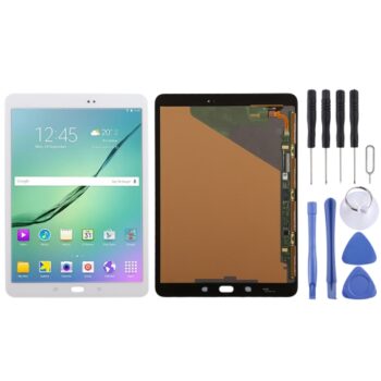 Super AMOLED LCD Screen for Galaxy Tab S2 9.7 / T815 / T810 / T813 with Digitizer Full Assembly (White)
