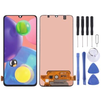 Super AMOLED LCD Screen for Samsung Galaxy A70s with Digitizer Full Assembly (Black)