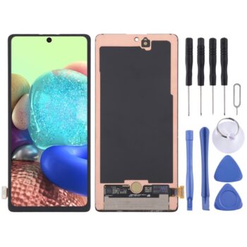 Super AMOLED LCD Screen for Samsung Galaxy A71 5G / A Quantum SM-A716 With Digitizer Full Assembly