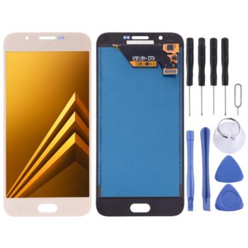TFT LCD Screen for Galaxy A8 (2015) With Digitizer Full Assembly (Gold)