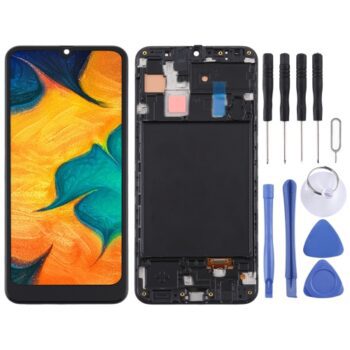 TFT LCD Screen for Samsung Galaxy A30 Digitizer Full Assembly  (Black)