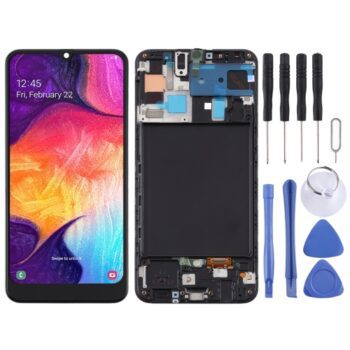 TFT LCD Screen for Samsung Galaxy A50 Digitizer Full Assembly  (Not Supporting Fingerprint Identification)(Black)