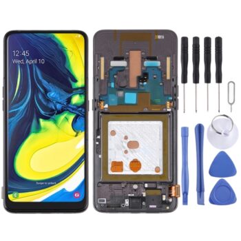 TFT LCD Screen for Samsung Galaxy A80 Digitizer Full Assembly  (Black)