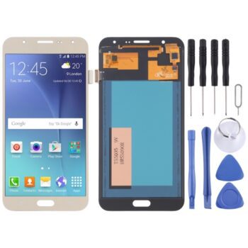 TFT Material LCD Screen and Digitizer Full Assembly for Galaxy J7 (2015) / J700F, J700F/DS, J700H/DS, J700M, J700M/DS, J700T, J700P(Gold)